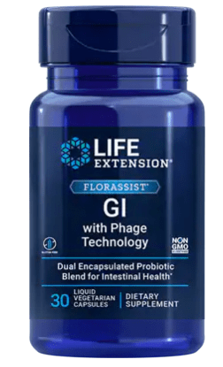 Life extension's florassist GI with phage technology