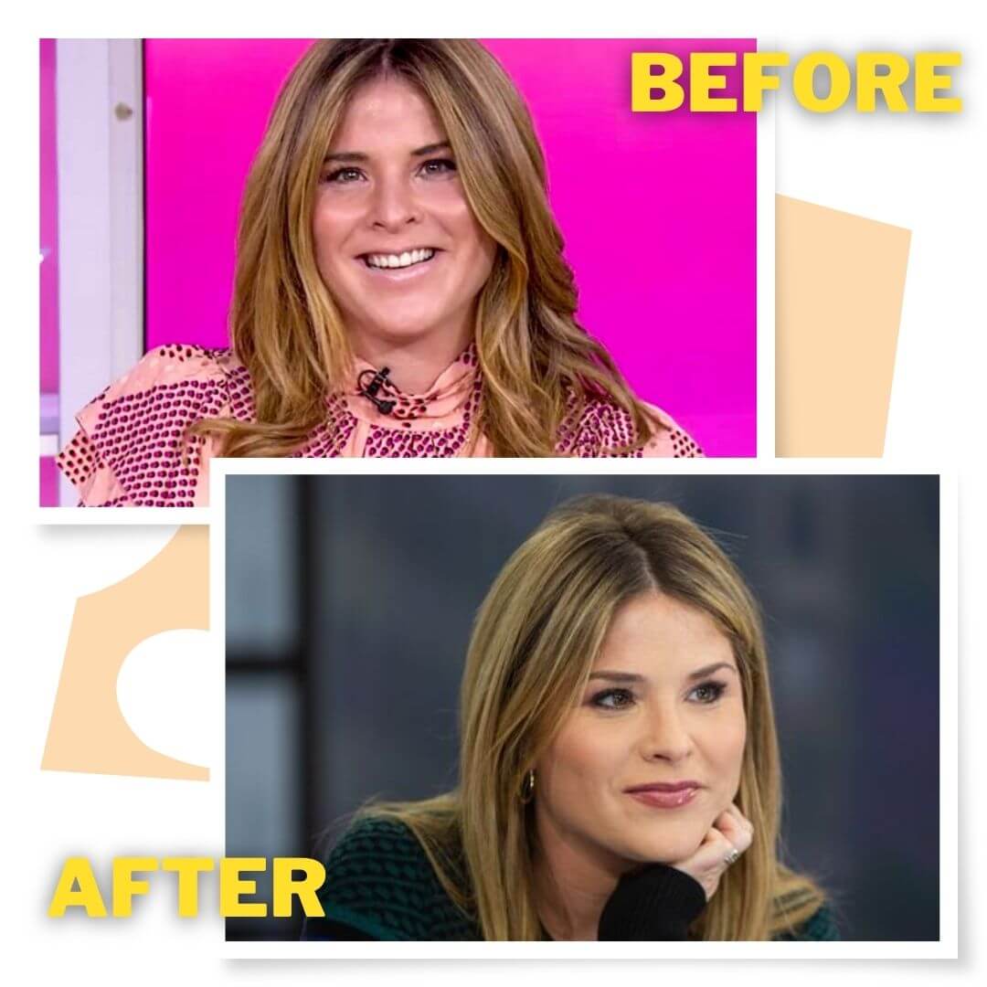 Jenna Bush Hager before weight loss journey