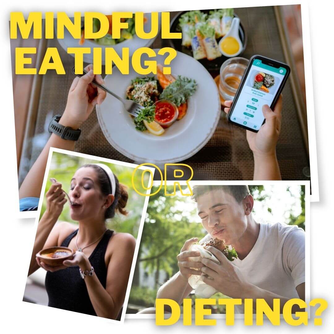 Mindful eating better than dieting