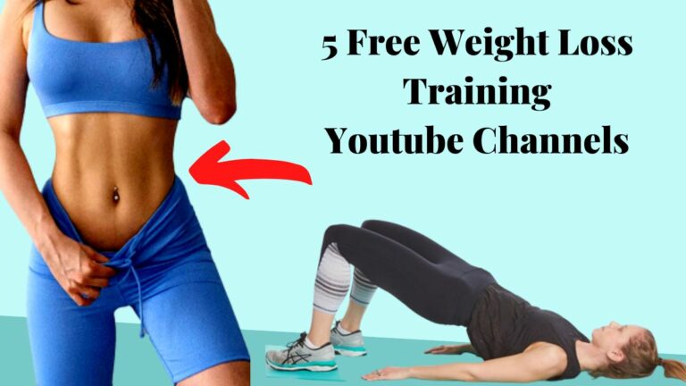 5 Free Weight Loss Training Youtube Channels To Help You Lose Weight Fast!