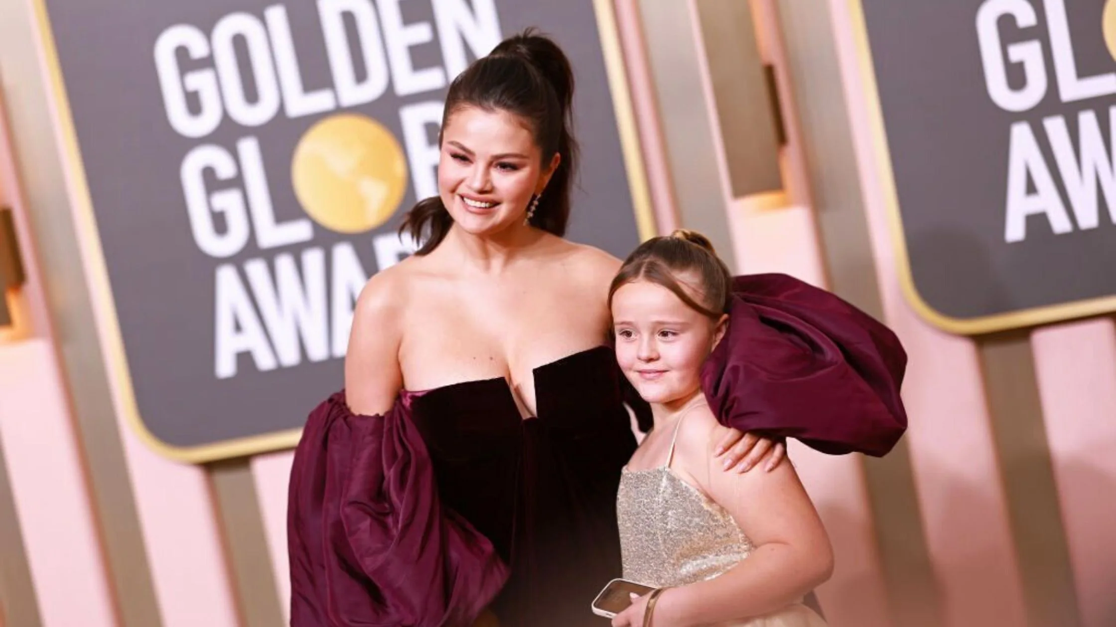 Selena Gomez at the Golden Globes 2023
