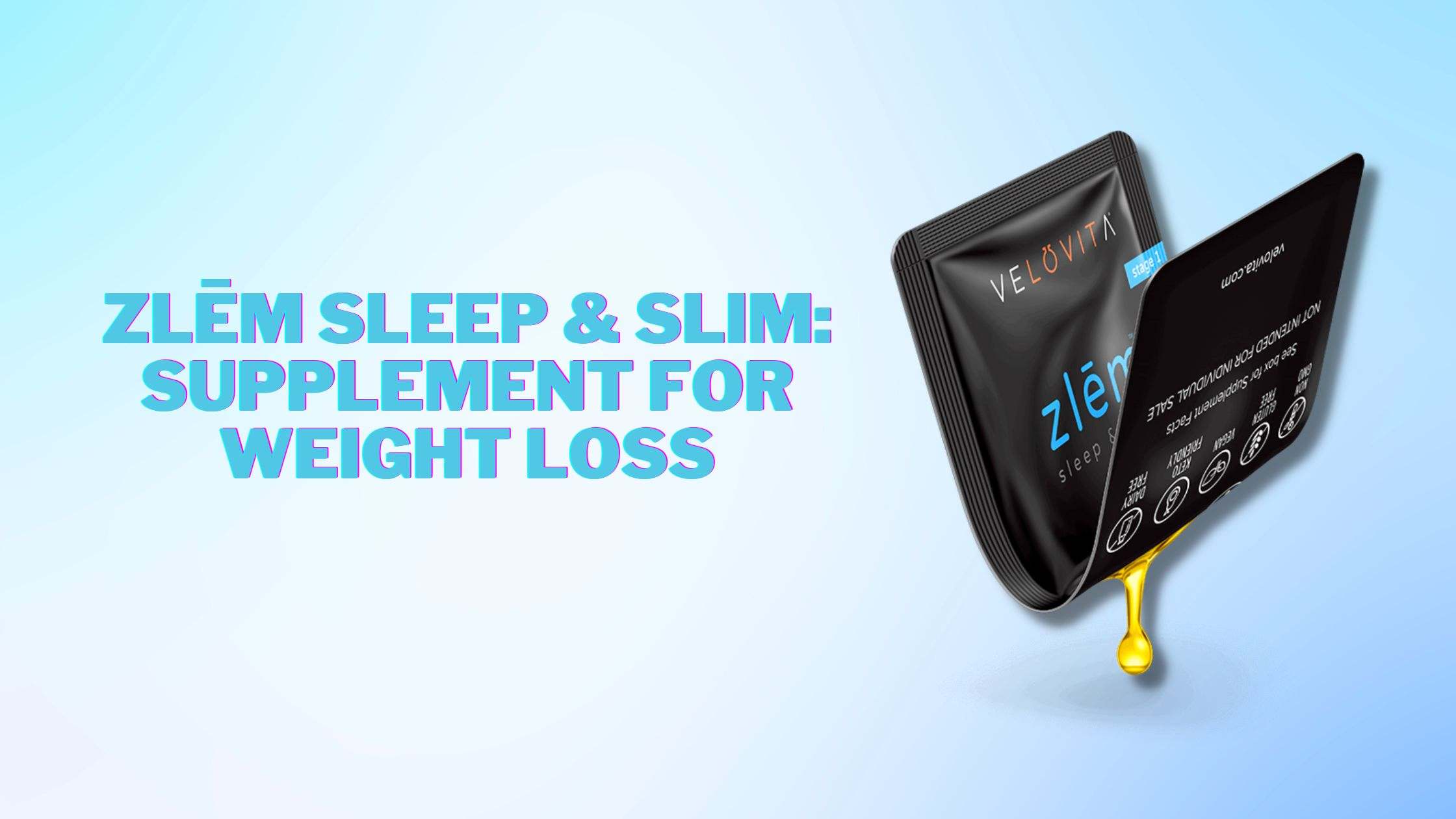 Zlem Sleep & Slim Weight Loss Supplement