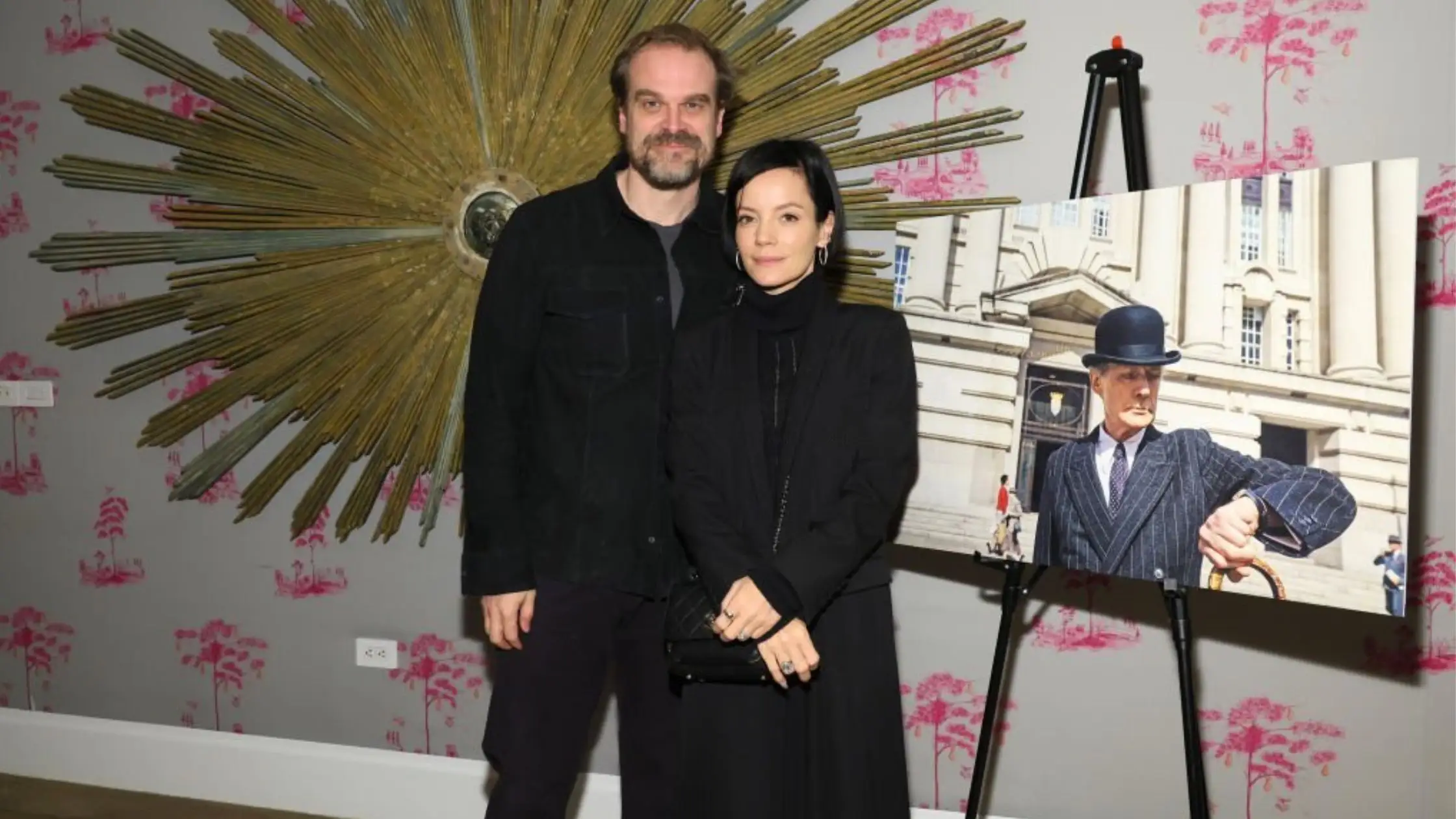 David Harbour And Wife