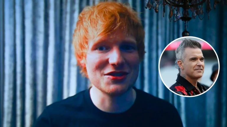 Ed Sheeran Reveals His Heartfelt Email To Robbie Williams Over Addiction And Weight Issues!
