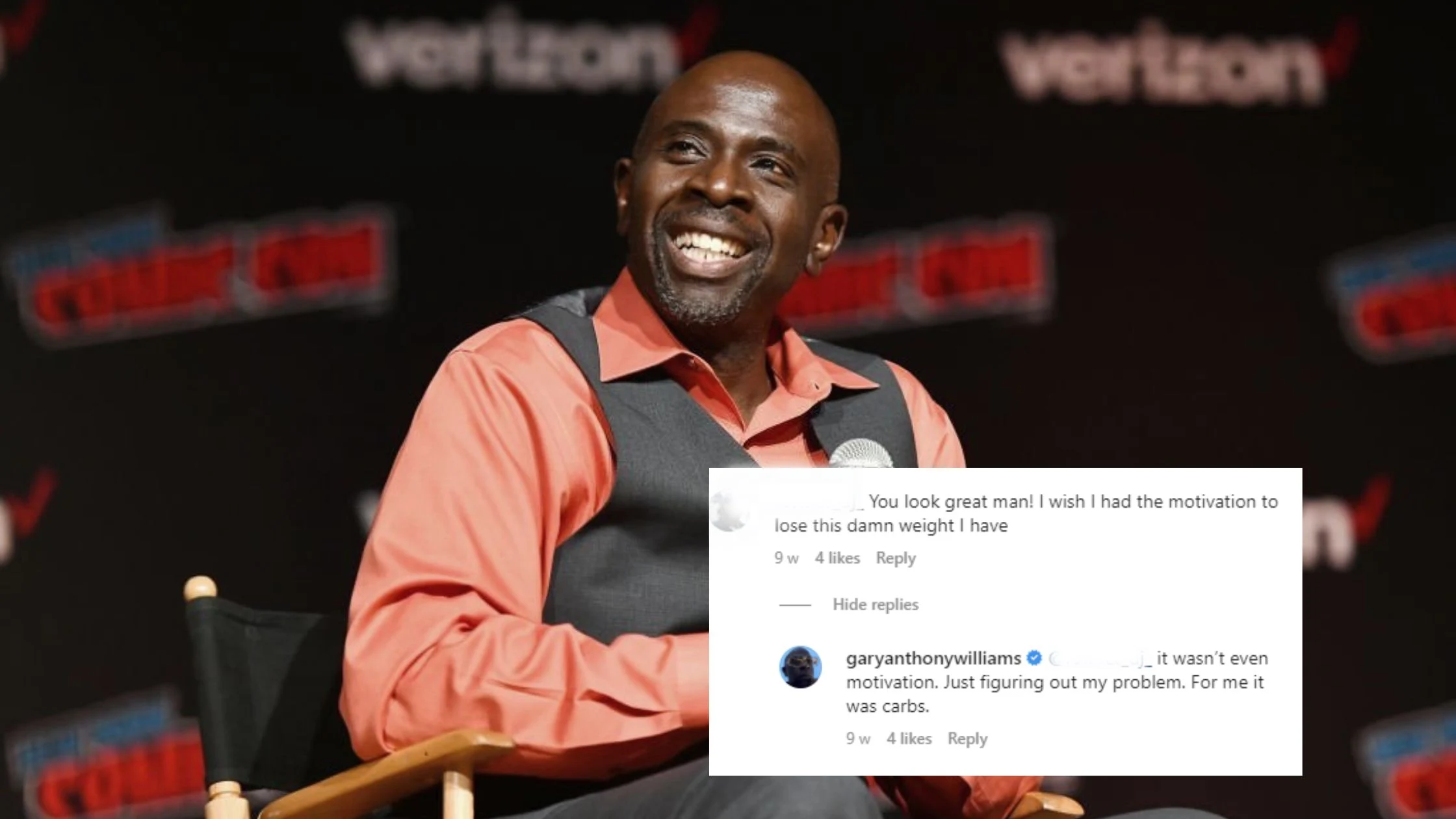 Gary Anthony Williams Weight Loss