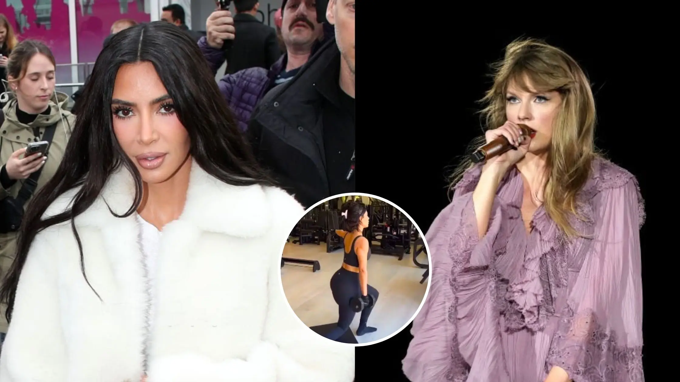 Kim Kardashian Reveals Her Workout Routine While Listening To Taylor Swift