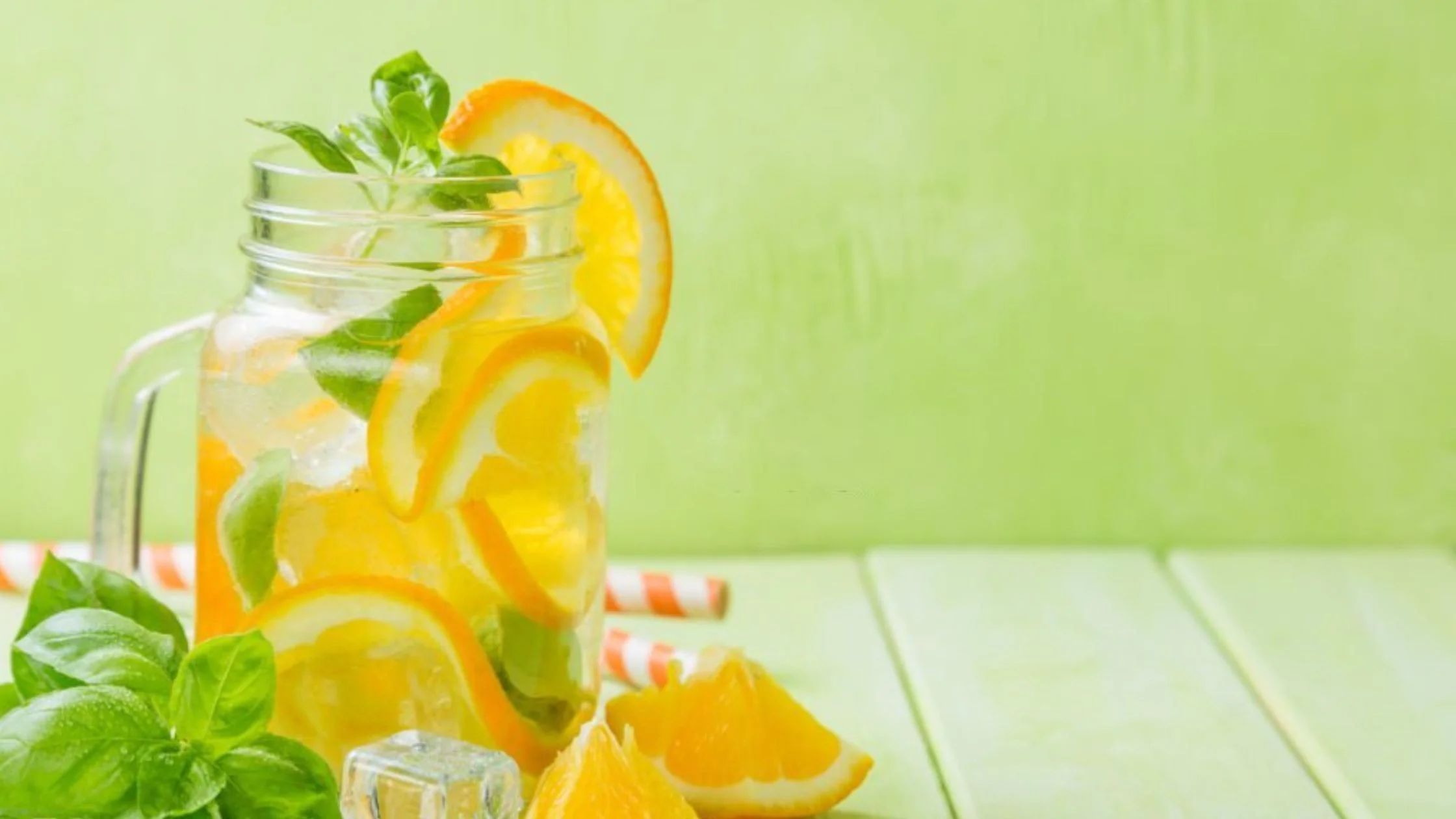 Orange Detox Water for Weight Loss