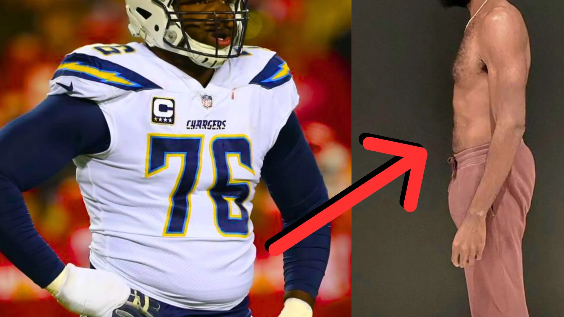 Russell Okung Drops A Major Share Of Pounds