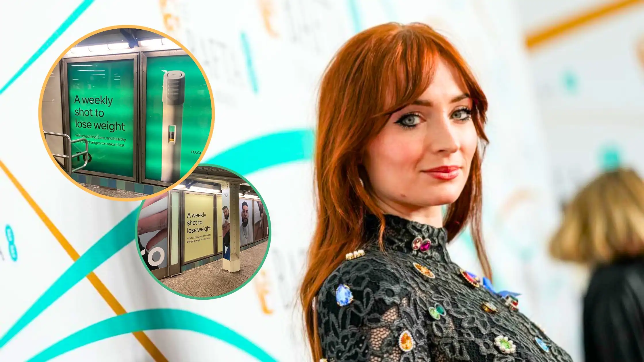 Sophie Turner Opposes Ozempic Ads Plastered On New York City Walls