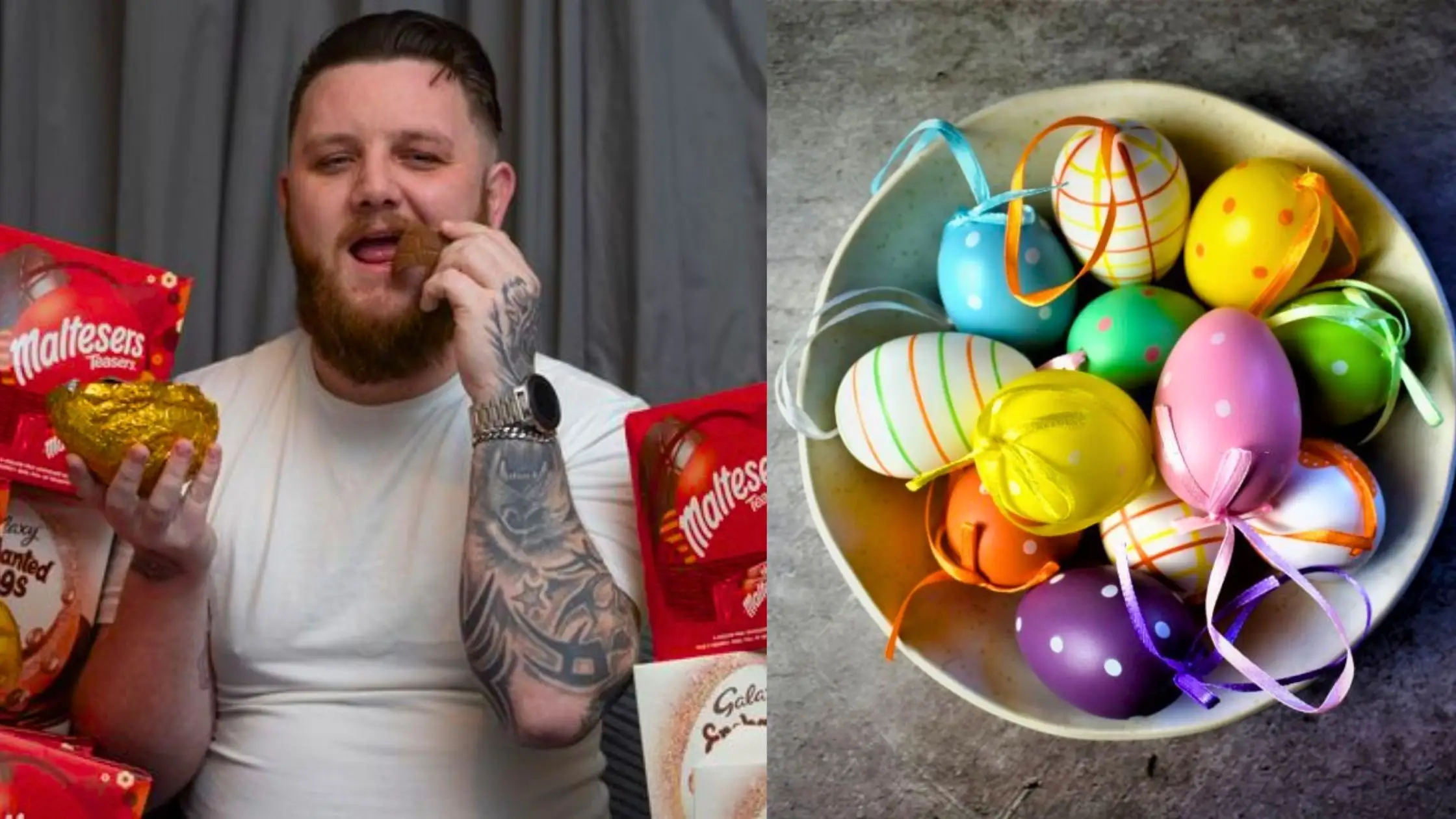 West Yorkshire Man Forced To Live On Easter Egg Diet