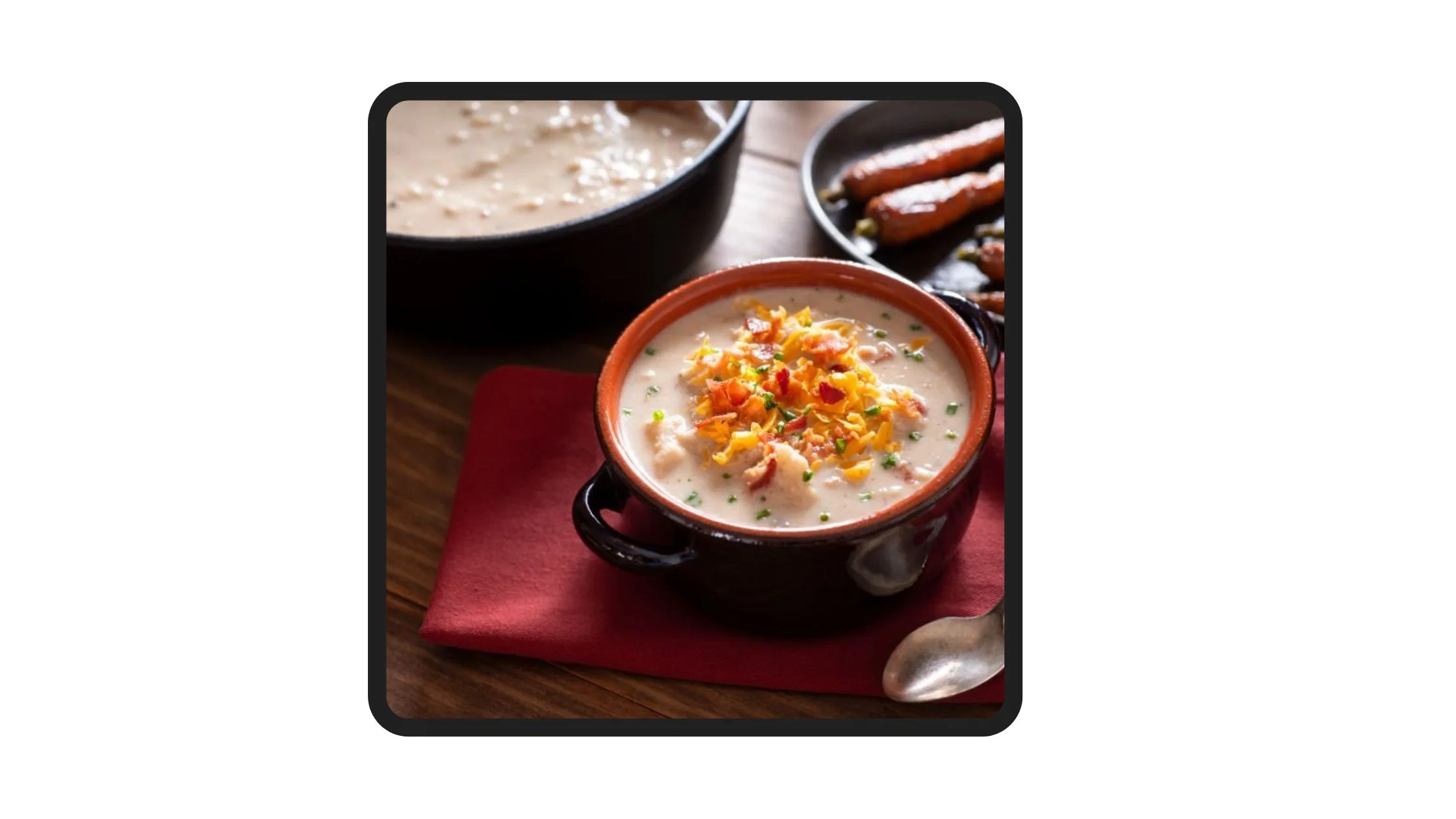 Creamy Carrot and Cauliflower Soup