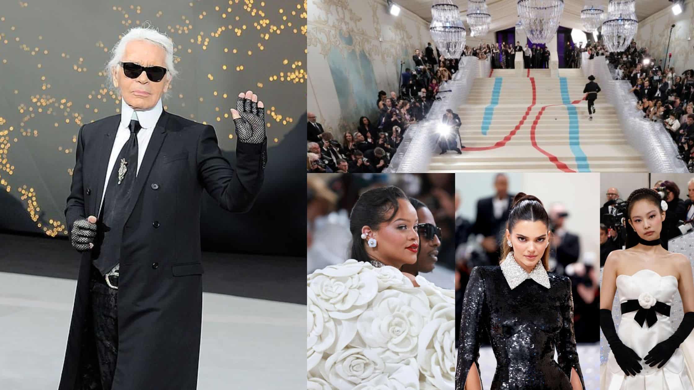 Karl Lagerfeld diet book controversy at Met gala