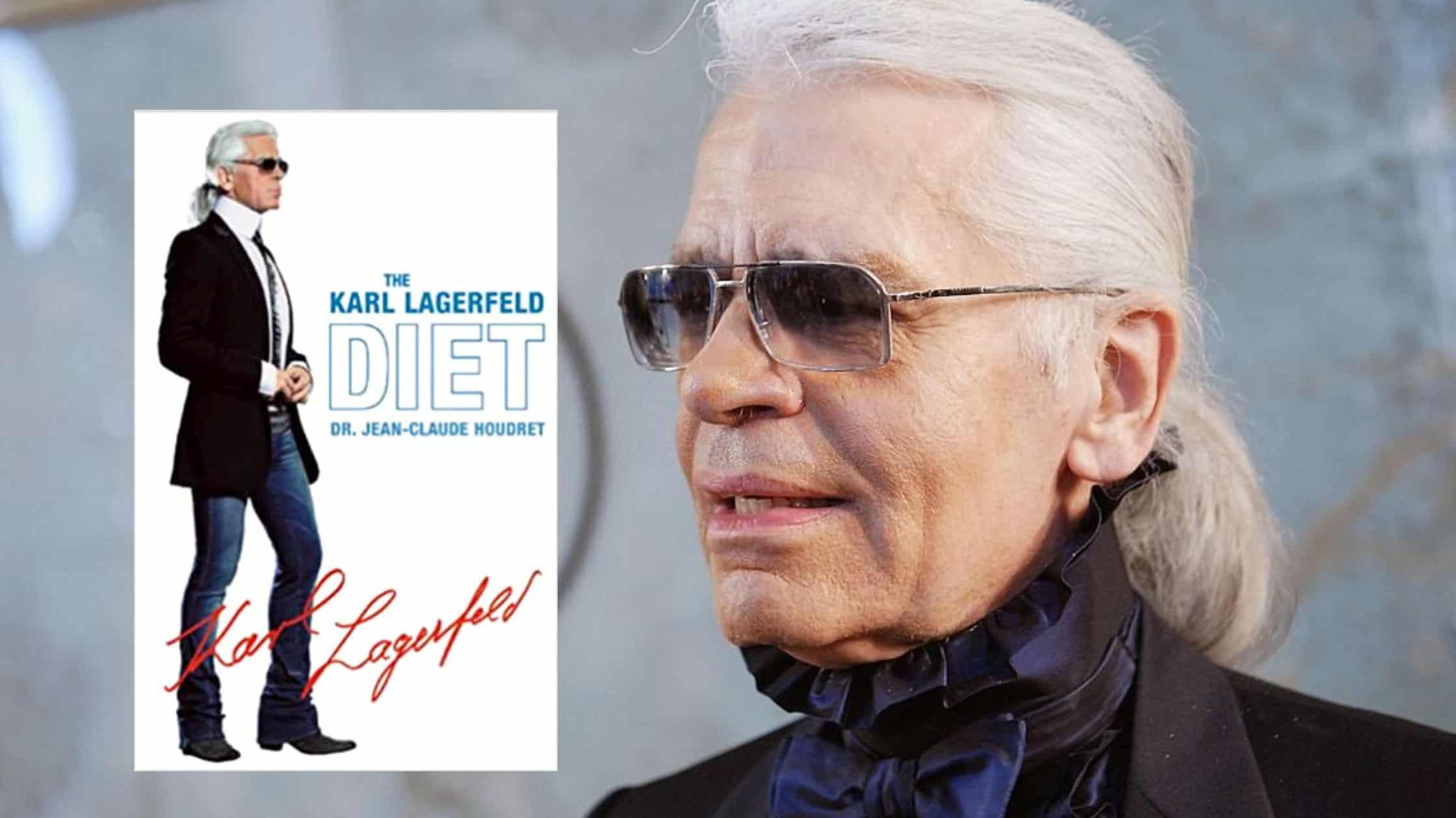 Karl Lagerfeld Controversial Diet Book
