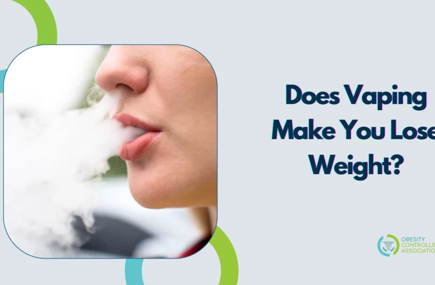 Vaping and losing weight
